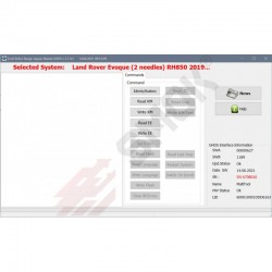 LR0007 Land Rover Evoque, Discovery, Defender RH850+93c86 (2 needles) 2019-... OBD