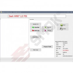 MS0015 Mercedes W907 Dashboard 1/2 FIS OBD