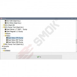 OL0009 Opel Delco E78 ECU Dump Tool