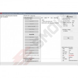 PT0022 Read PIN in PSA ECU BOSCH EDC17C60, MD1, Valeo V56, Delphi DCM7.1 (by OBD or ECU Connector, without open ECU)