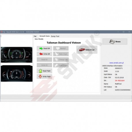 Talisman Kadjar Megane4 Espace5 Scenic4 OBD RT0021