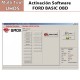 FD 0001 Activación Software Ford Basic OBD