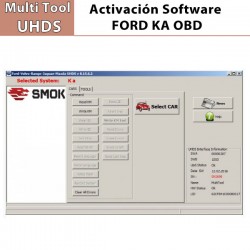 FD0005 Activacion Software Ford KA OBD