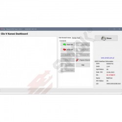 RT0038 Renault Clio 5 Dashboard, ABS 2019-... by CAN