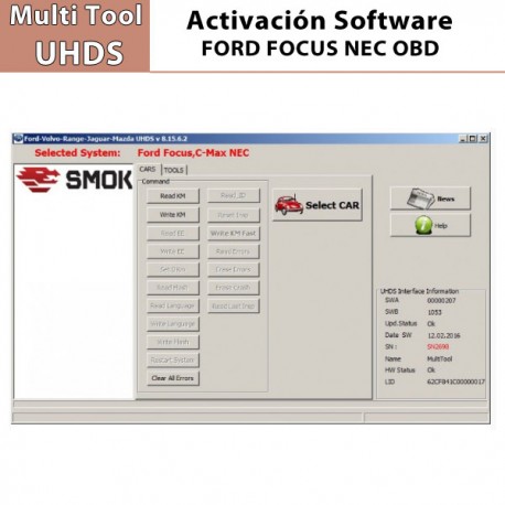 FD 0004 Focus NEC OBD para Multi Tools UHDS