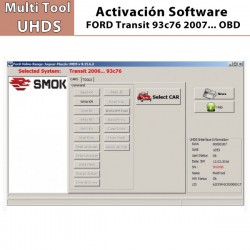 FD 0007 Ford Transit 93c76 2007 por OBD