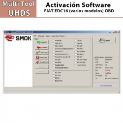 Activación Software  FT 0005 Alfa 159/Lancia Y/Breara OBD  para Multi Tools UHDS
