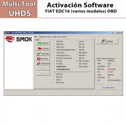 Activación Software FT 0006 Alfa 147 por OBD para Multi Tools UHDS