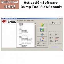 FT 0007 Activación Software Dump Tool Fiat/Renault Multi Tools UHDS