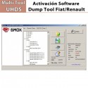 FT0007 Activación Software Dump Tool Fiat/Renault para Multi Tools UHDS