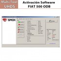 FT0008 Activación Software  Fiat 500 OBD  para Multi Tools UHDS