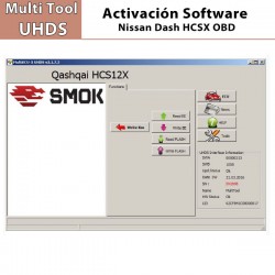 Activación Software Dash HCSX OBD para Multi Tool UHDS.
