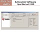 Activación Software Meriva B OBD para Multi Tool UHDS.