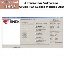 Activación Software Dash Board OBD para Multi Tool UHDS.