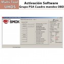 PT0003 Activación Software Dash Board OBD para Multi Tool UHDS.