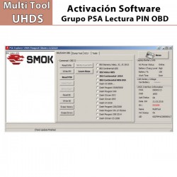 Activación Software Leer PIN en PSA por OBD para Multi Tool UHDS.