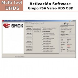Activación Software Valeo UDS OBD para Multi Tool UHDS.
