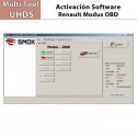 Activación Software Modus OBD para Multi Tool UHDS.