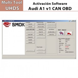 VW0015 Audi A1 v1 CAN OBD Multi Tools UHDS