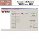 Activación Software Ford Color OBD para Multi Tool UHDS.