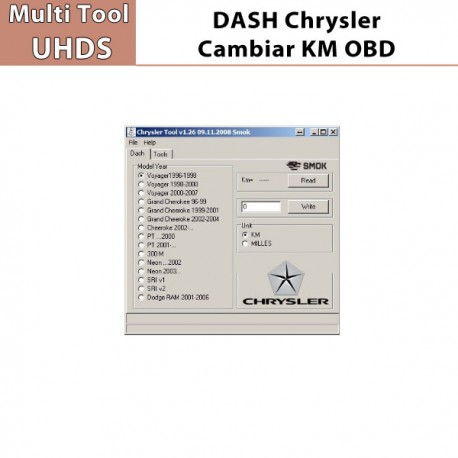 DASH Chrysler Cambiar KM por OBD