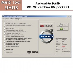 DASH Volvo Cambiar KM por OBD