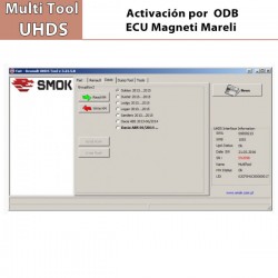 Activación de Software ECU Magneti Mareli por OBD para Multi Tool UHDS