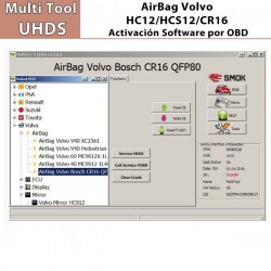 Airbag Volvo HC12/HCS12/CR16 para Multi Tool UHDS.