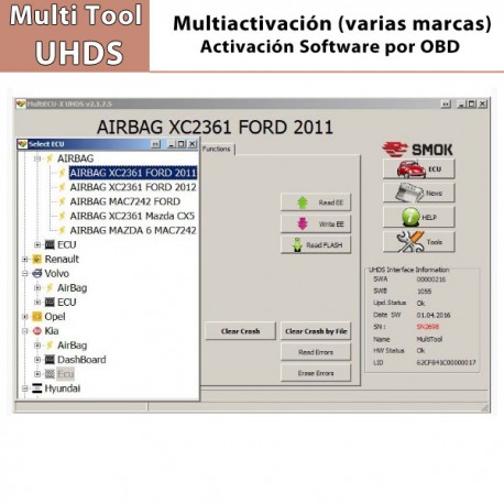 EU0004 Airbag por OBD