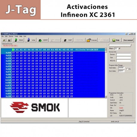 Activaciones Infineon XC 2361