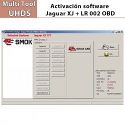 Activación Software Jaguar XJ TFT + LR 002 OBD