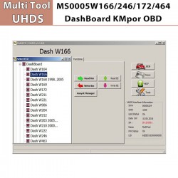 Activation MS0005 W166/246/172/464 DashBoard KM by OBD
