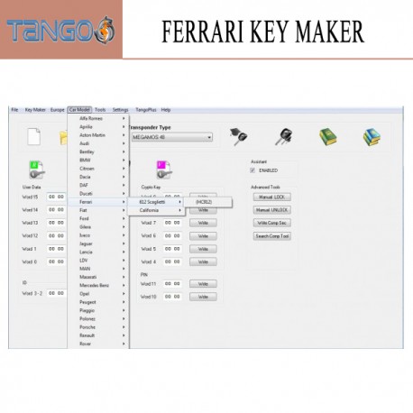 FERRARI KEY MAKER