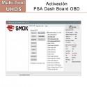 Activación PSA Dash Board OBD