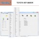 TOYOTA KEY MAKER