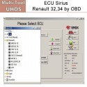 EU 0003 ECU Sirius Renault 32,34 by OBD