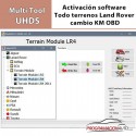 LR0003  Land Rover cambio KM Modulo OBD