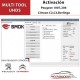 License PT0012 Peugeot 1007,206 Citroen C2,C3,Berlingo Multi Tools UHDS