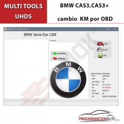 BMW CAS3,CAS3+ cambio de KM OBD