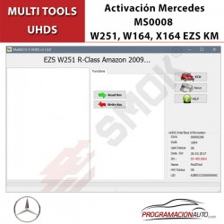 Activación MS0008 Mercedes W251, W164, X164 EZS KM