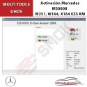 Activación MS0008 Mercedes W251, W164, X164 EZS KM