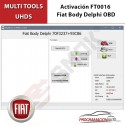 Activación FT0016 Fiat Body Delphi OBD
