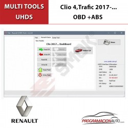 Clio 4,Trafic 2017-...OBD +ABS RT0018