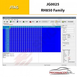 Activación JTAG para la familia RH850 JG0025