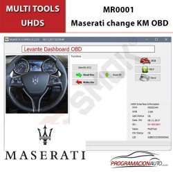 MR0001 Activación Maserati cambio KM por OBD