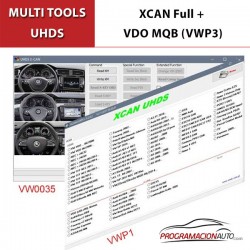 Pack de activaciones XCAN Full + VDO MQB (VWP3)
