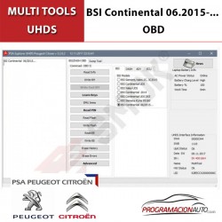Activación PT0013 BSI Continental 06.2015-... OBD