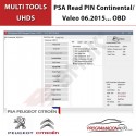 Activación PT0014 PSA Read PIN Continental/Valeo 06.2015... OBD