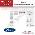 FD0019 Lincoln Continental 2018 OBD