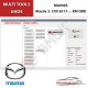 MA0005 Activación Mazda 3, CX9 2017-... KM OBD